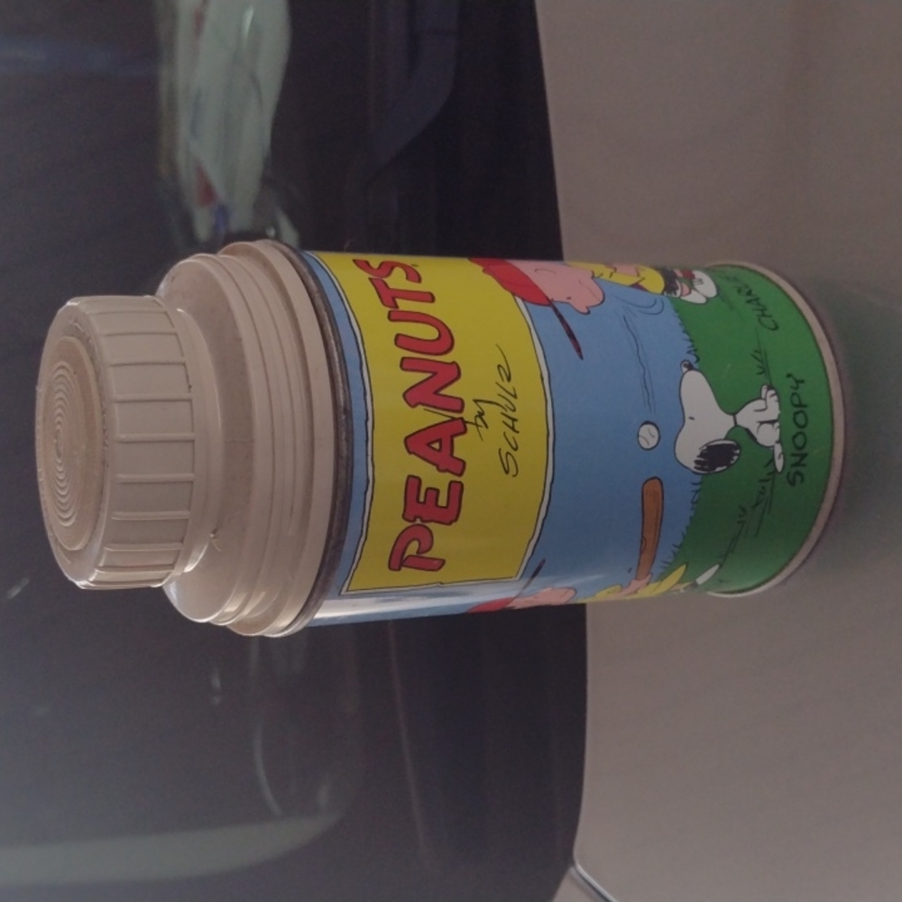 1959 peanuts thermos
